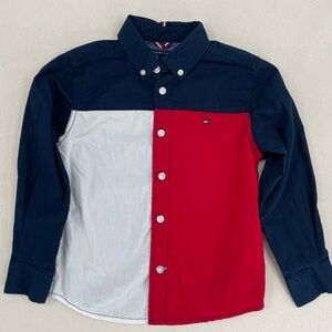 Tommy Hilfiger Boys Long Sleeve Button Up